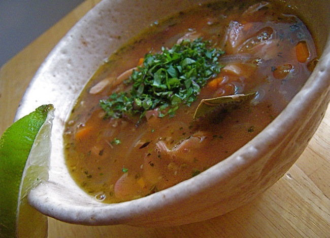 Caldo de Pollo, or Hearty Chicken Soup