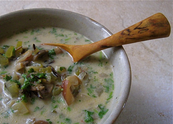 Mushroom Wild Rice Soup