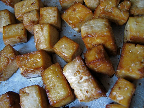 Revisiting Roasted Tofu with Spicy Peanut Sauce